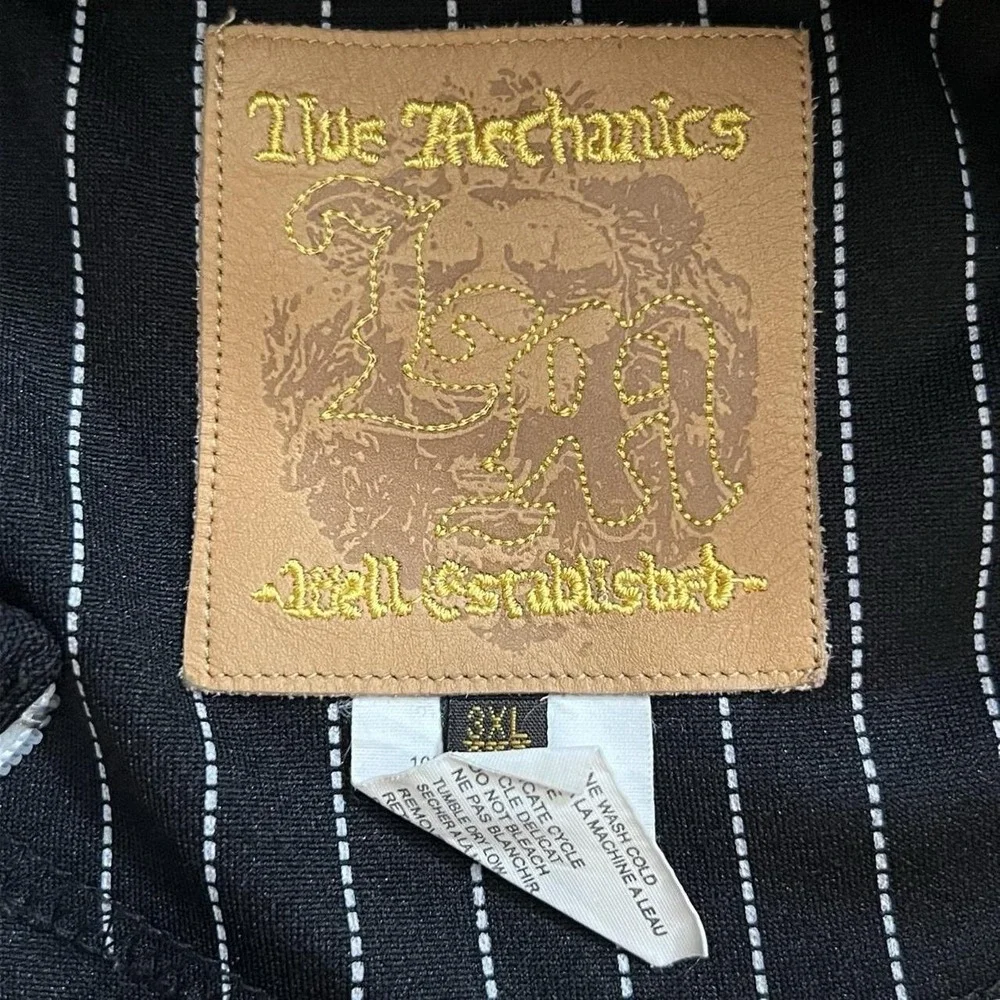 Live Archanics Full Zip Sweater Size 3XL Baggy Skate Y2K Jesse Pinkman